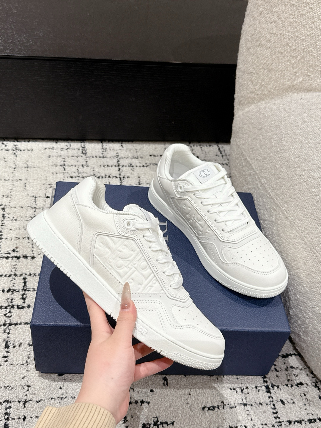 디올 3cm 남녀공용 신발 운동화 스니커즈