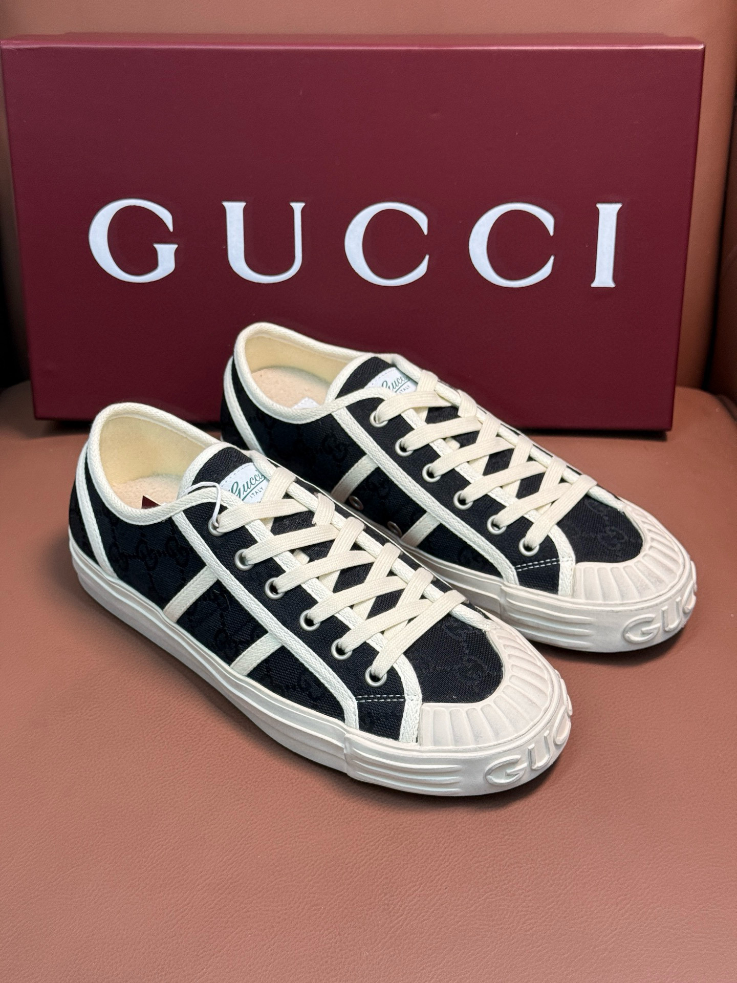 구찌 남녀공용 테니스 1977 신발 운동화 스니커즈