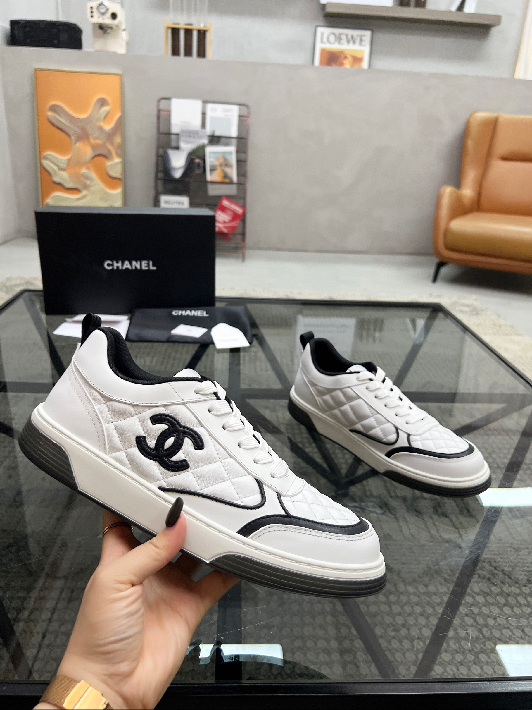 샤넬 남자 신발 운동화 스니커즈