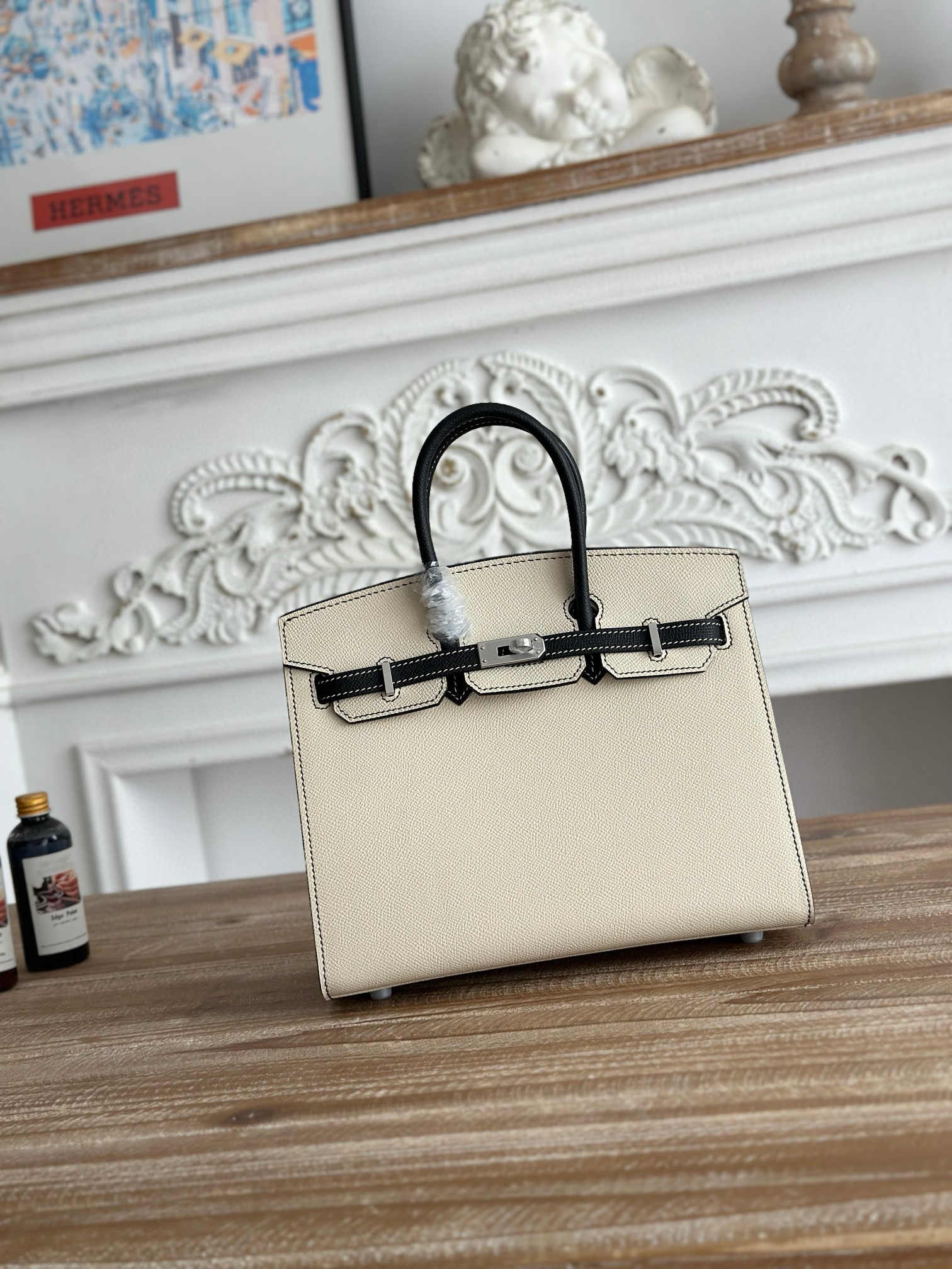 에르메스 버킨백 25 앱송가죽 여자가방