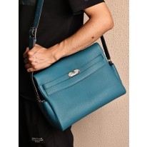 에르메스 라지 켈리백 메신저백 토고가죽