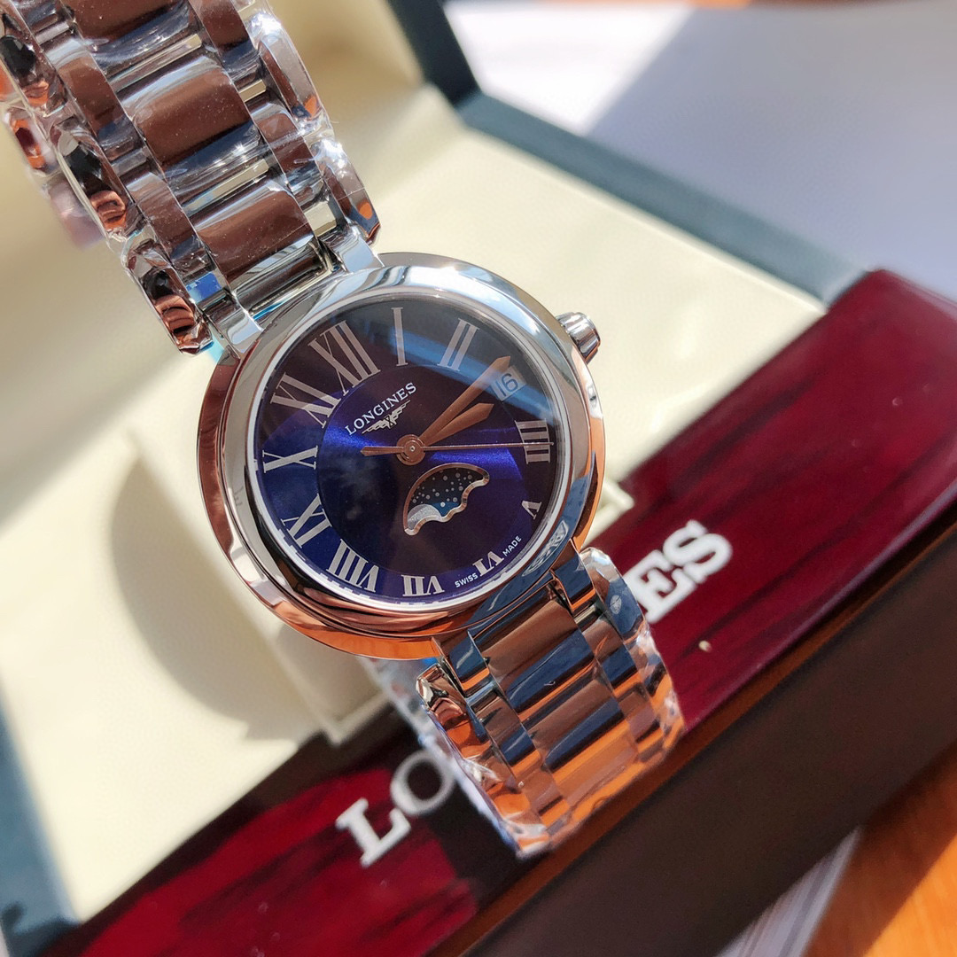 론진  미러급 여자 시계