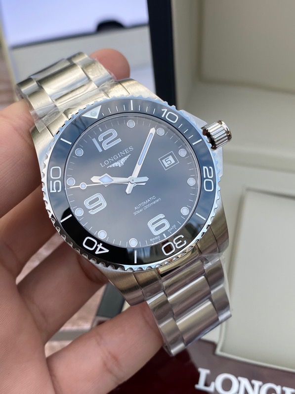 론진  미러급 남자 시계