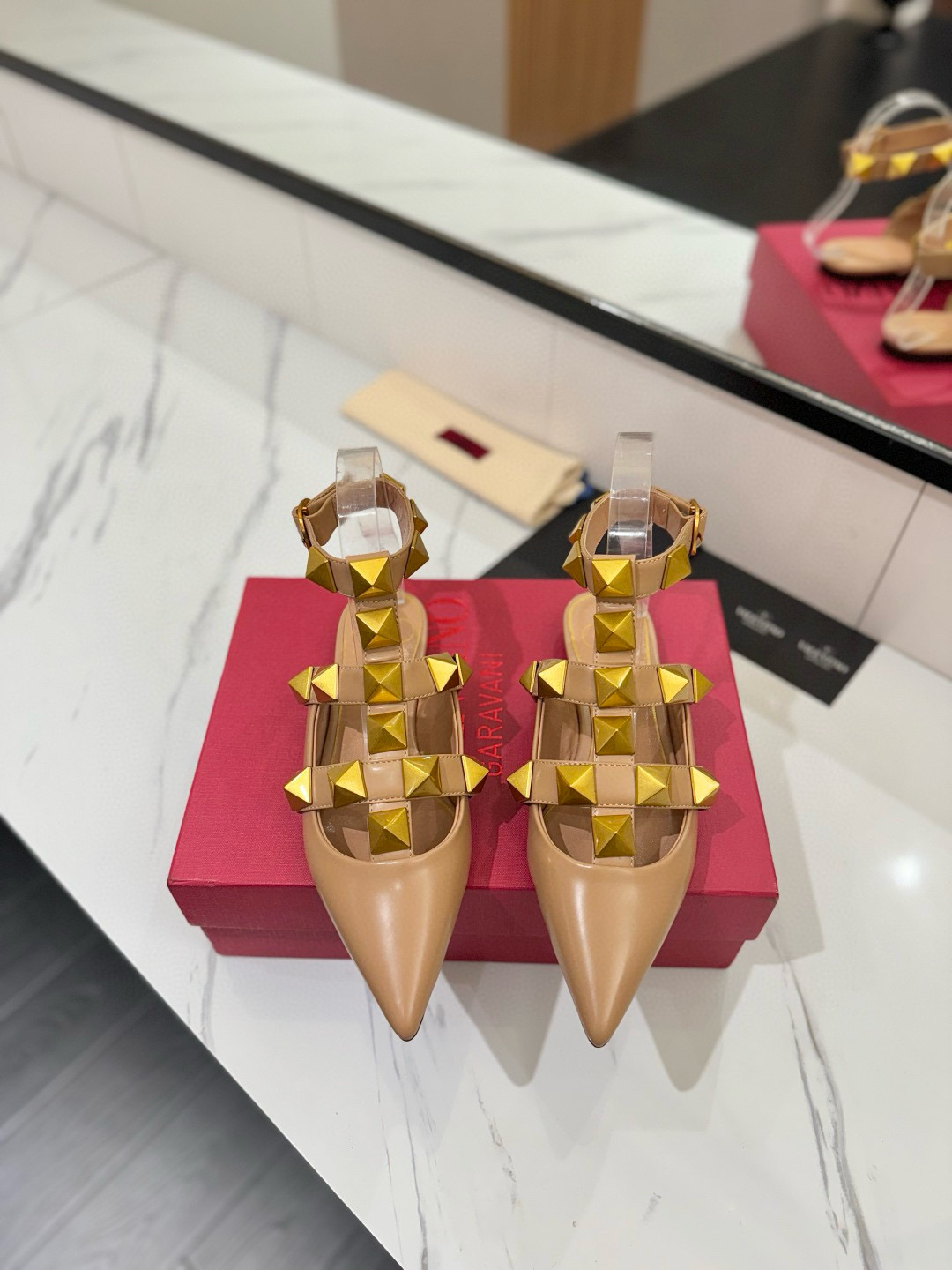 발렌티노 4.5cm 여자 신발 구두