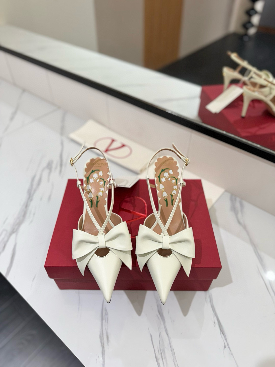 발렌티노 8cm 여자 신발 구두