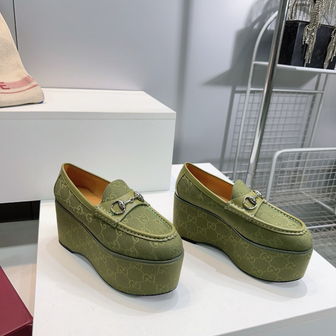 구찌 8.5cm 여자 신발 구두