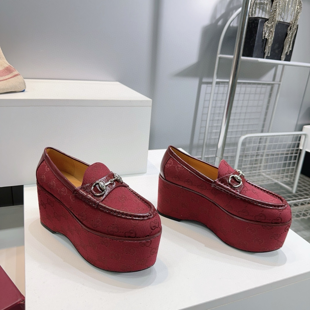 구찌 8.5cm 여자 신발 구두