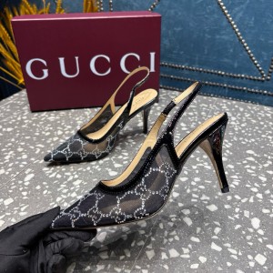 구찌 8.5cm 여자 신발 구두