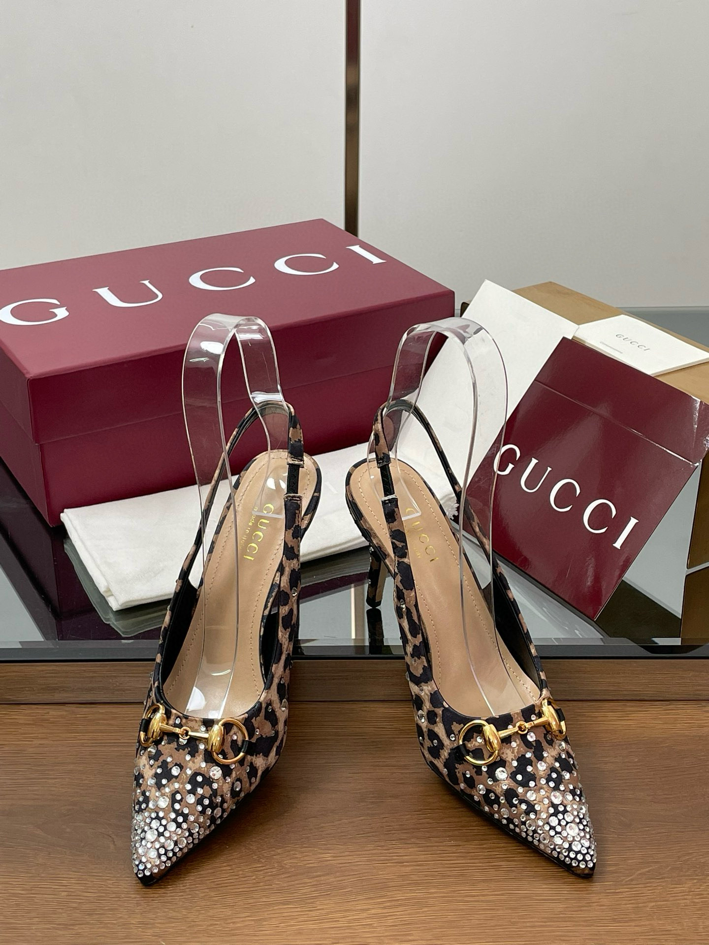 구찌 8.5cm 여자 신발 구두