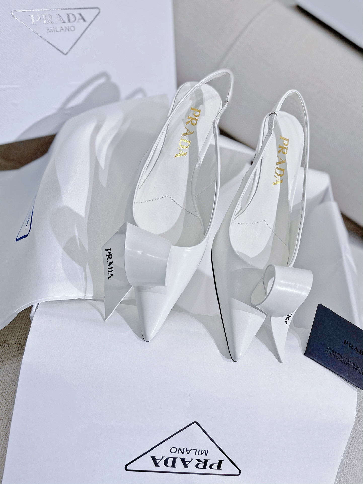 프라다 5cm 여자 신발 구두