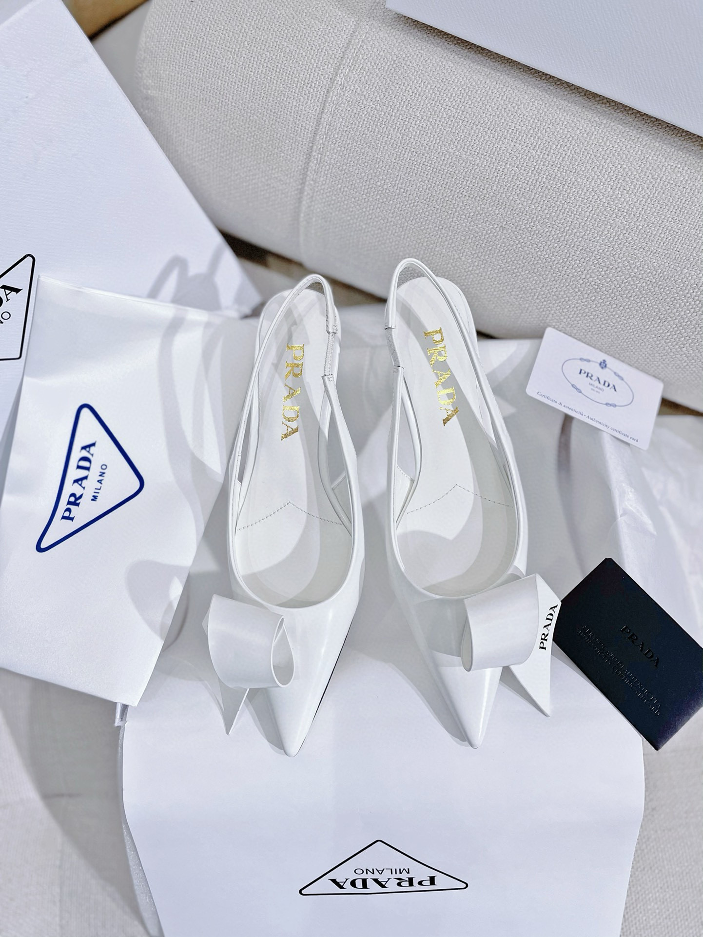 프라다 5cm 여자 신발 구두