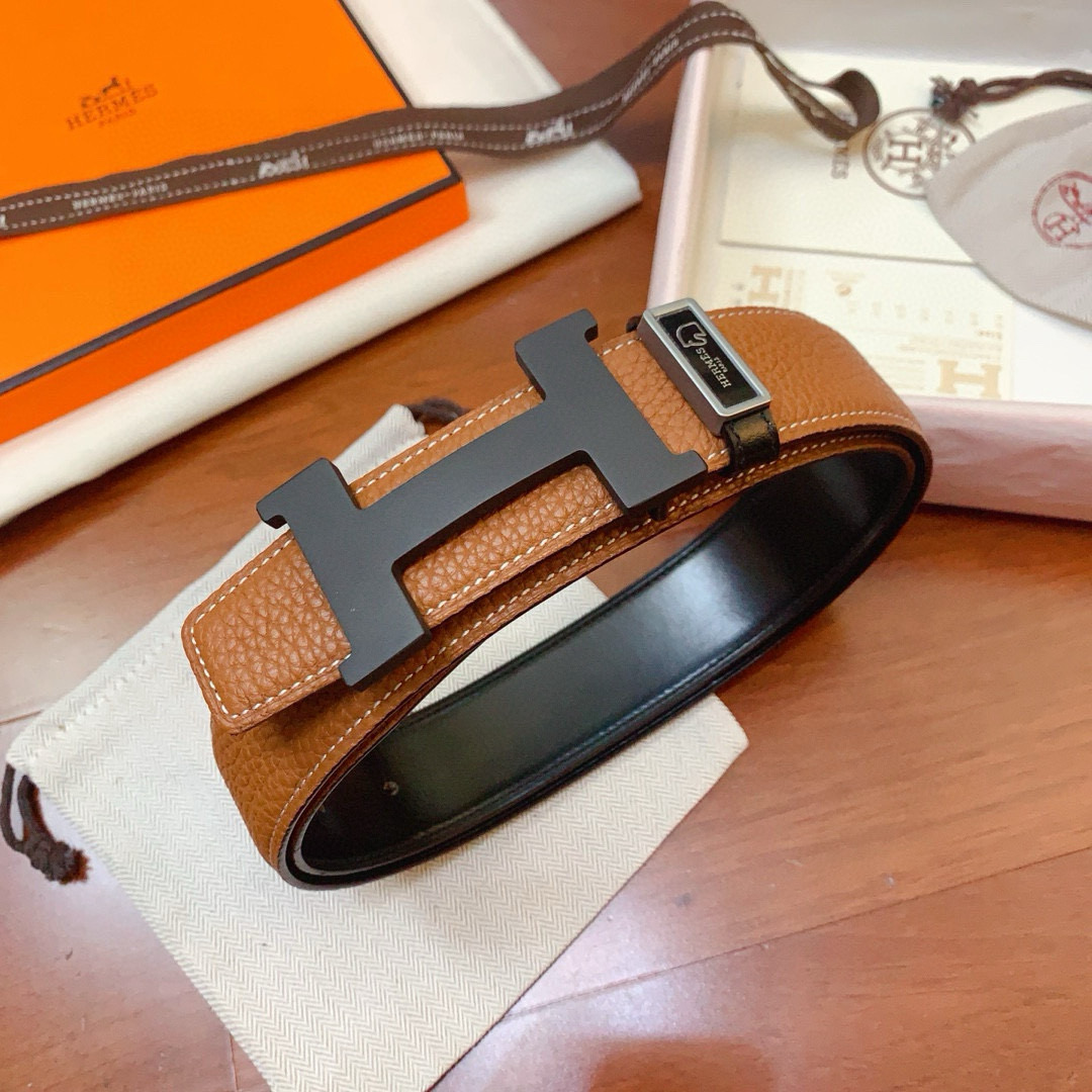 에르메스 2컬러 남자 벨트