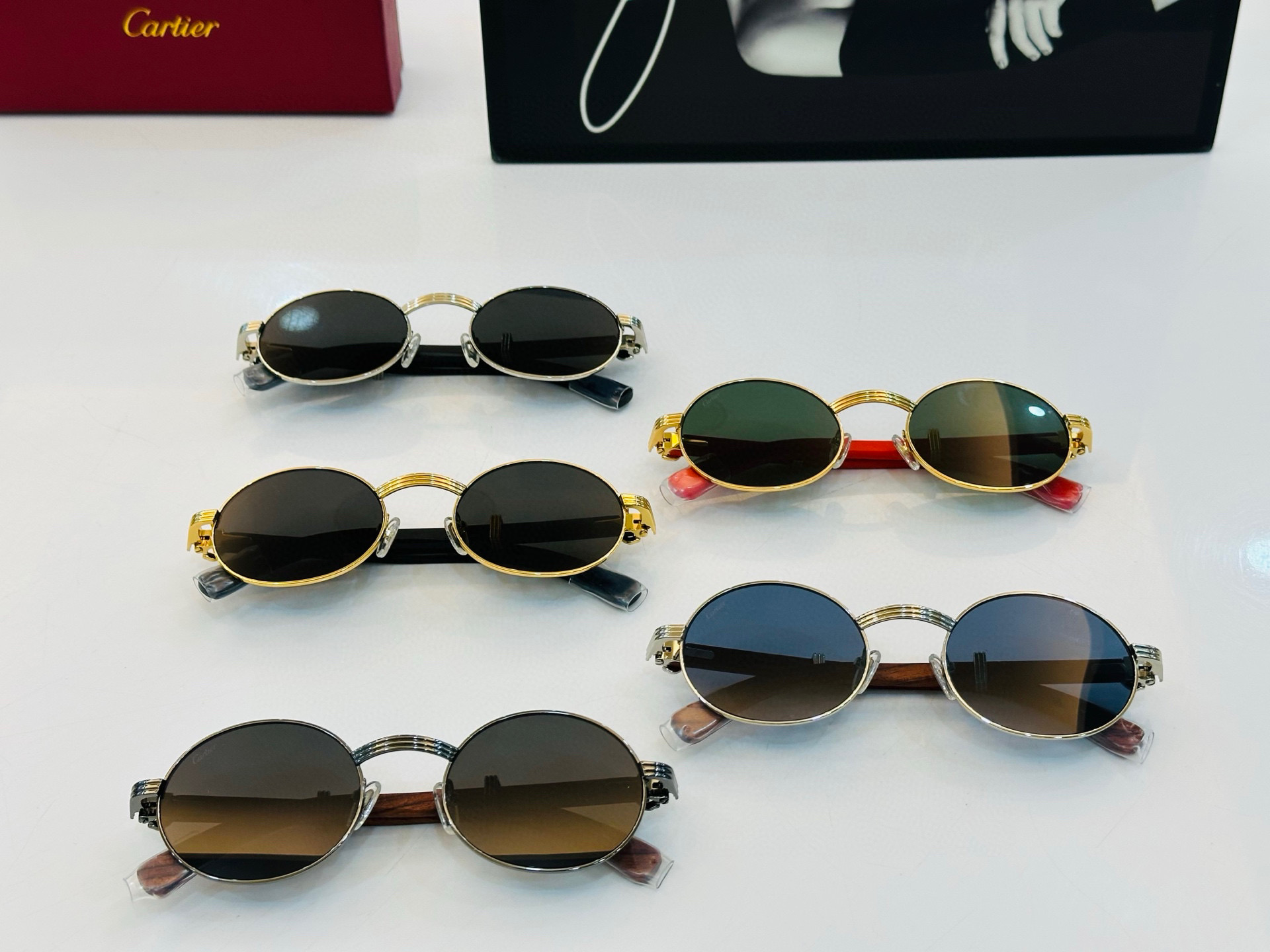 까르띠에 5컬러 선글라스