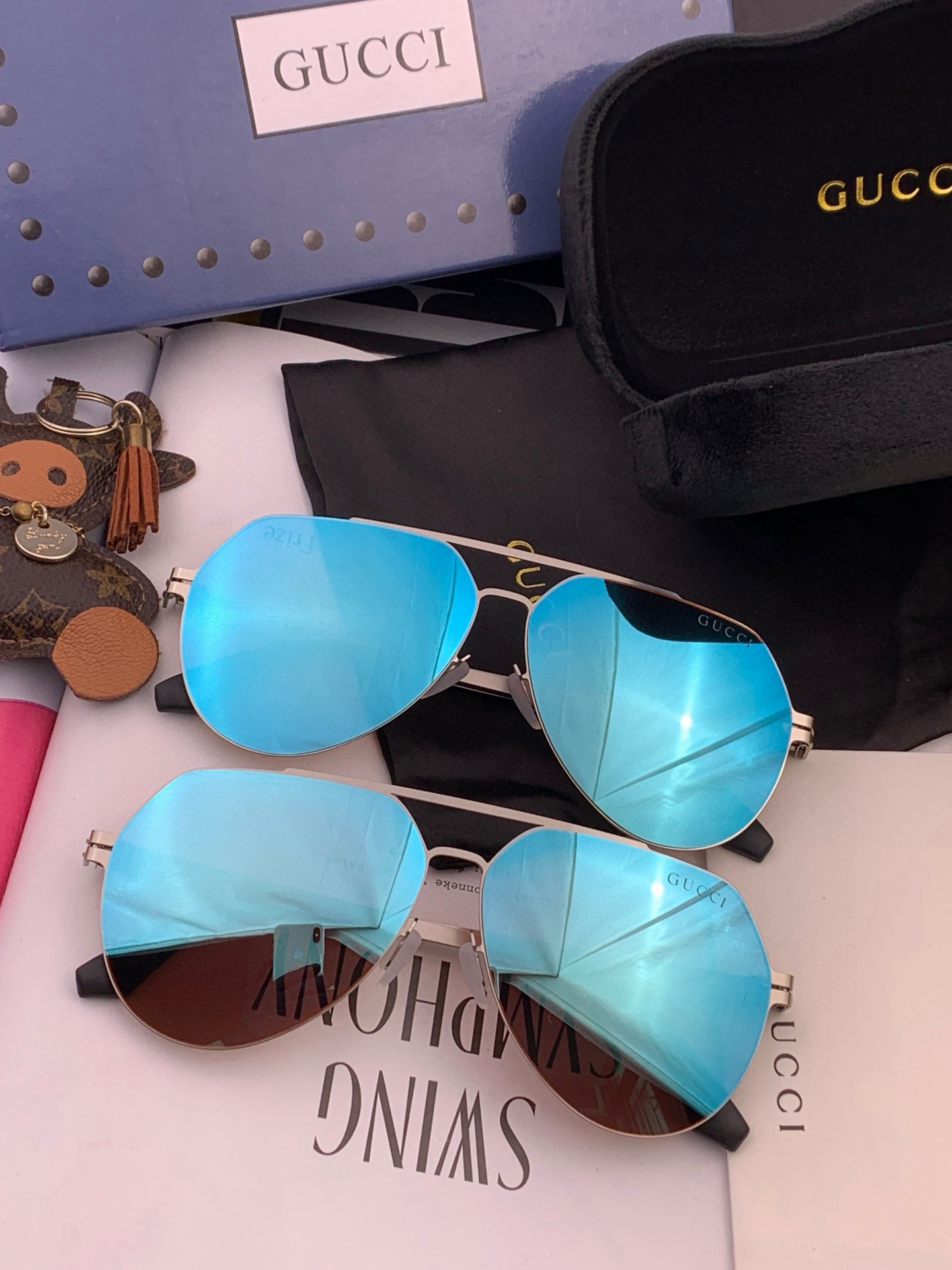 디올 2컬러 선글라스