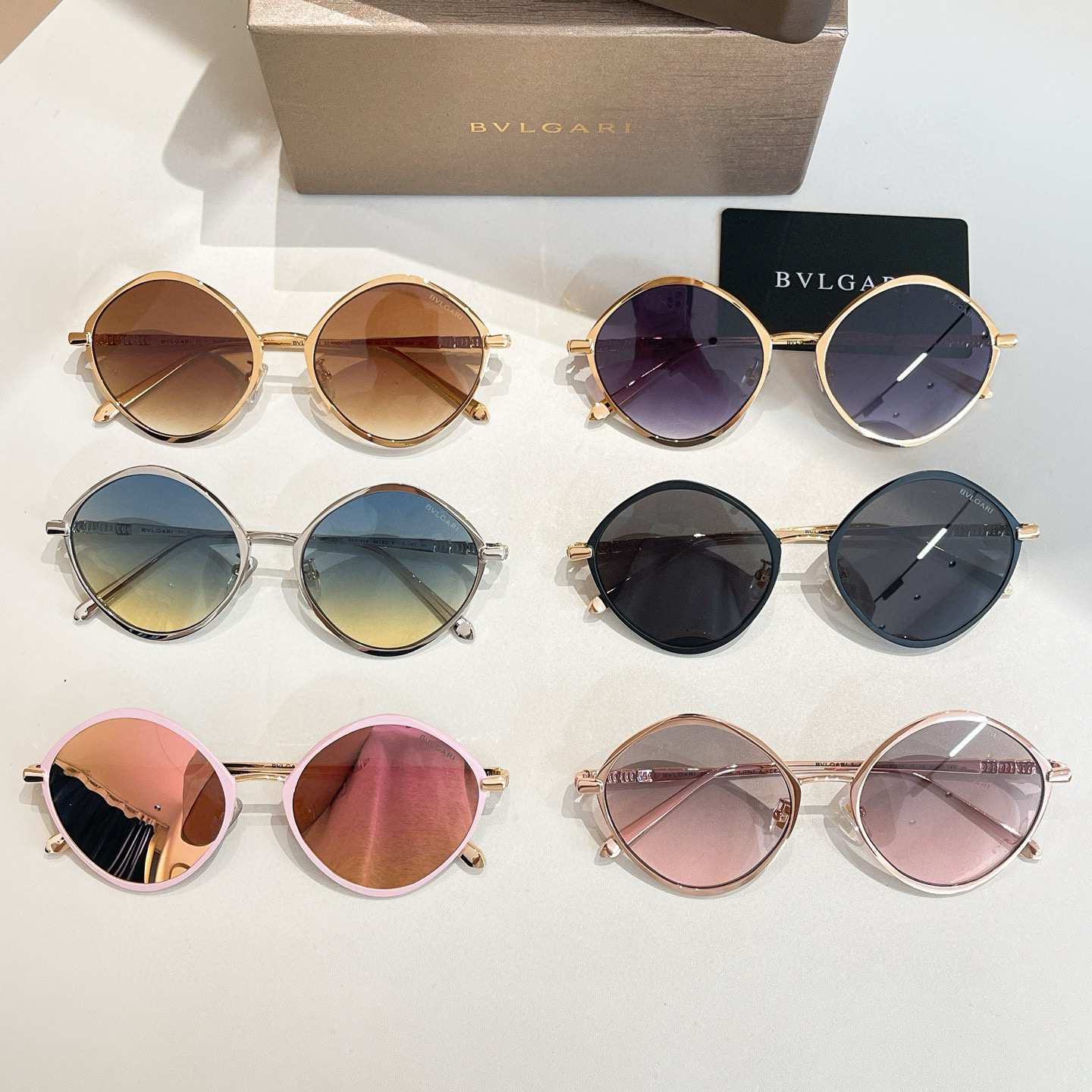 불가리 6컬러 선글라스