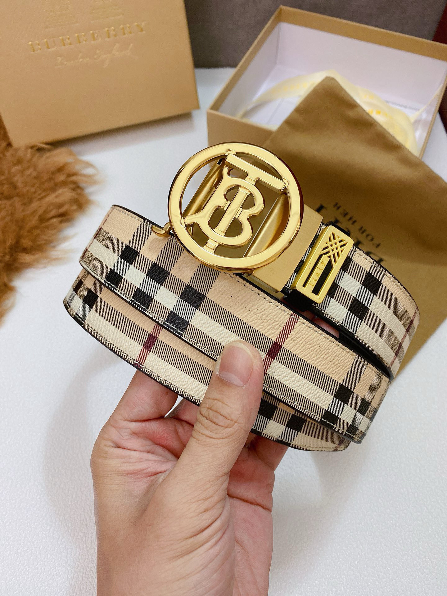 버버리 남자 벨트