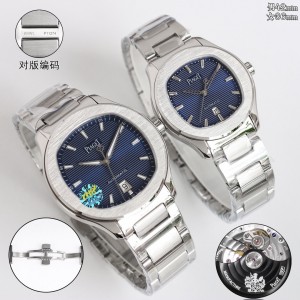 피아제 TW공장 미러급 남여커플시계