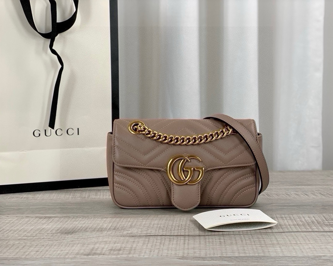 구찌 마몬트 미니 446744 마틀라세 숄더백 여자가방