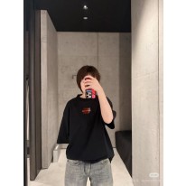 발렌시아가 남녀공용 반팔티