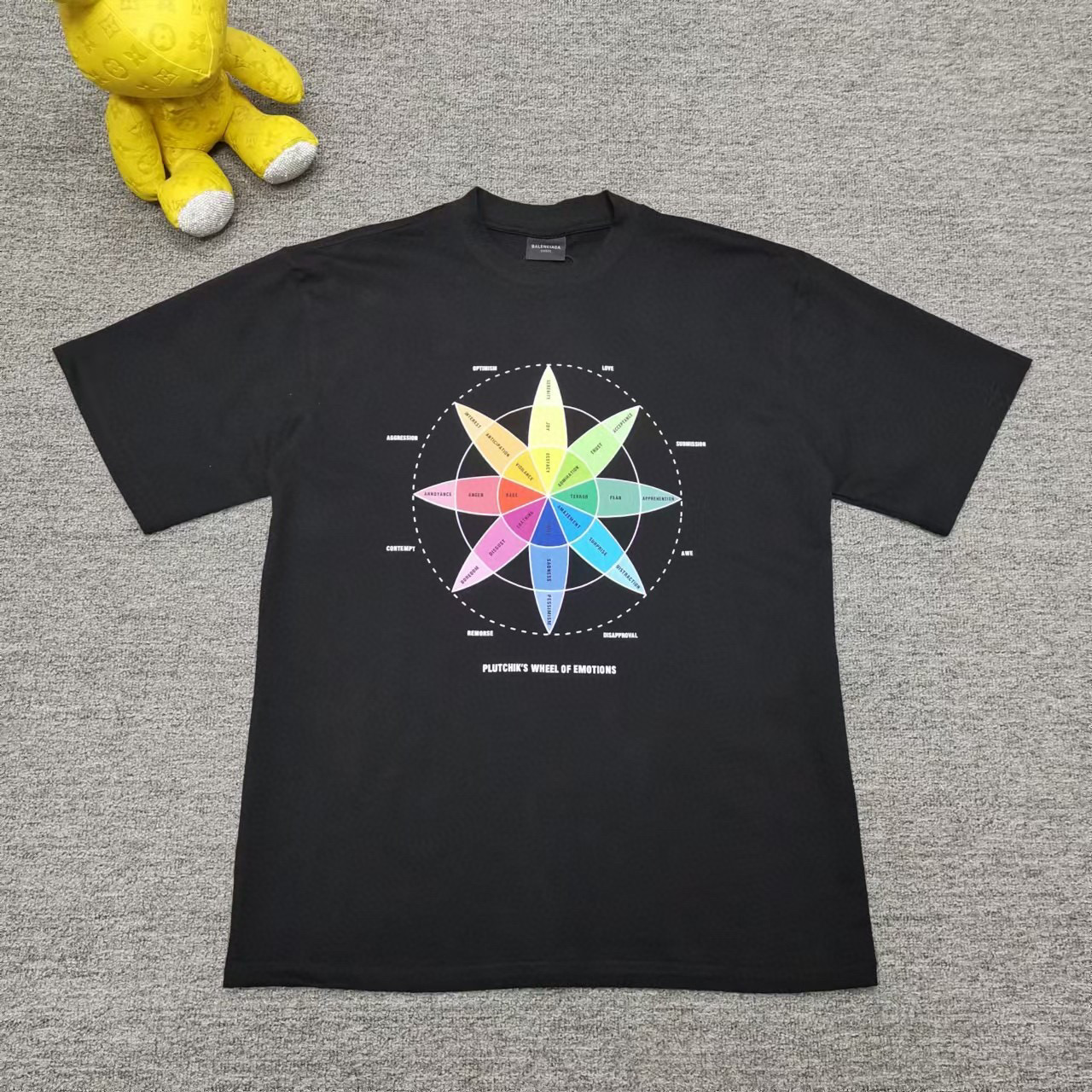 발렌시아가 남녀공용 반팔티