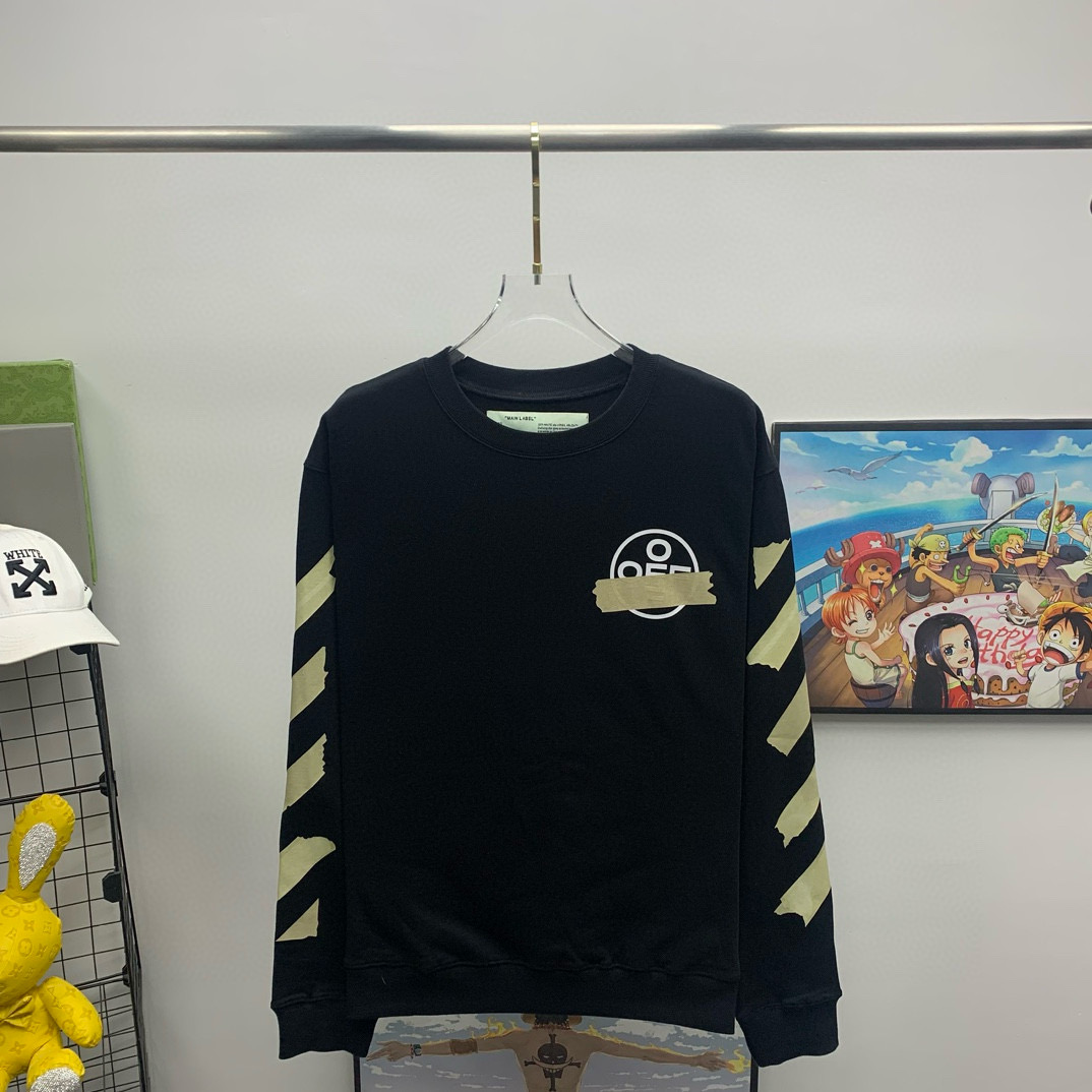 오프화이트 남녀공용 후드티 맨투맨