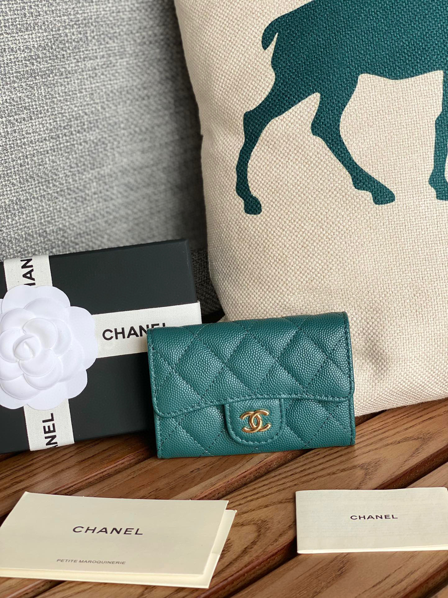 샤넬 AP0214 여자 카드지갑 머니클립