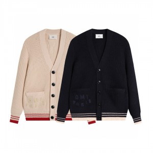 아미 아미리 2컬러 남자 가디건