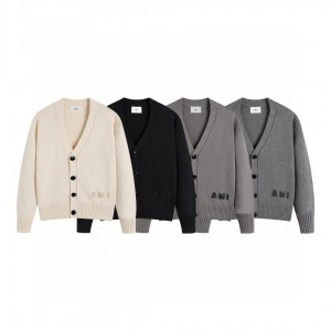 아미 아미리 4컬러 남자 가디건