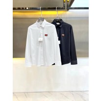 에르메스 2컬러 남자 셔츠