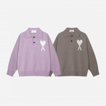 아미 아미리 2컬러 남자 니트