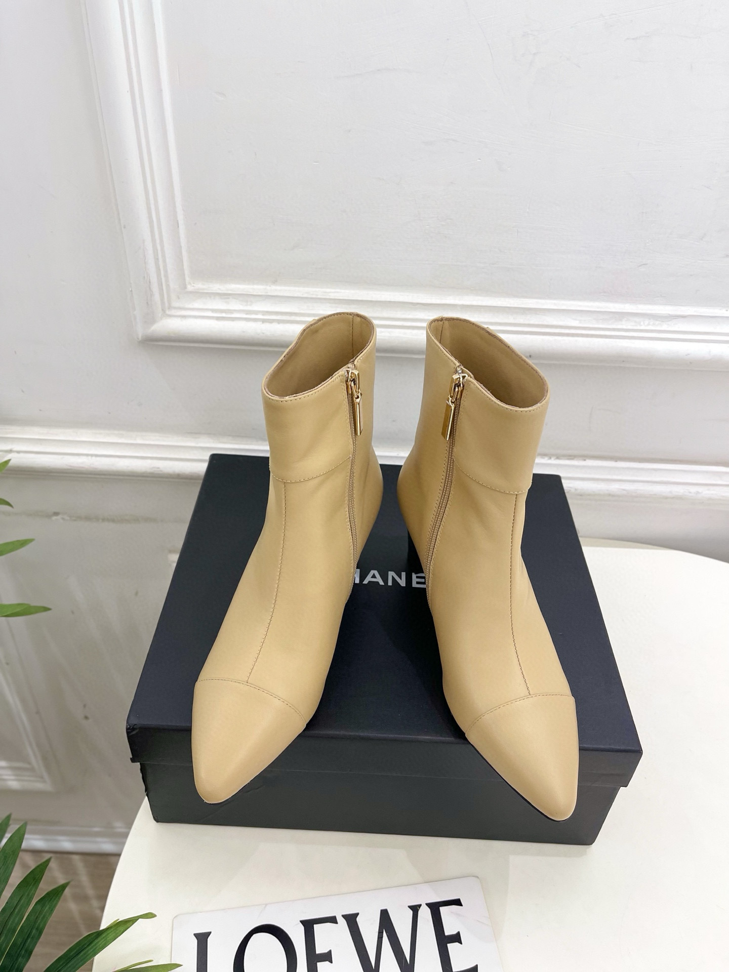 샤넬 6cm 여자 부츠