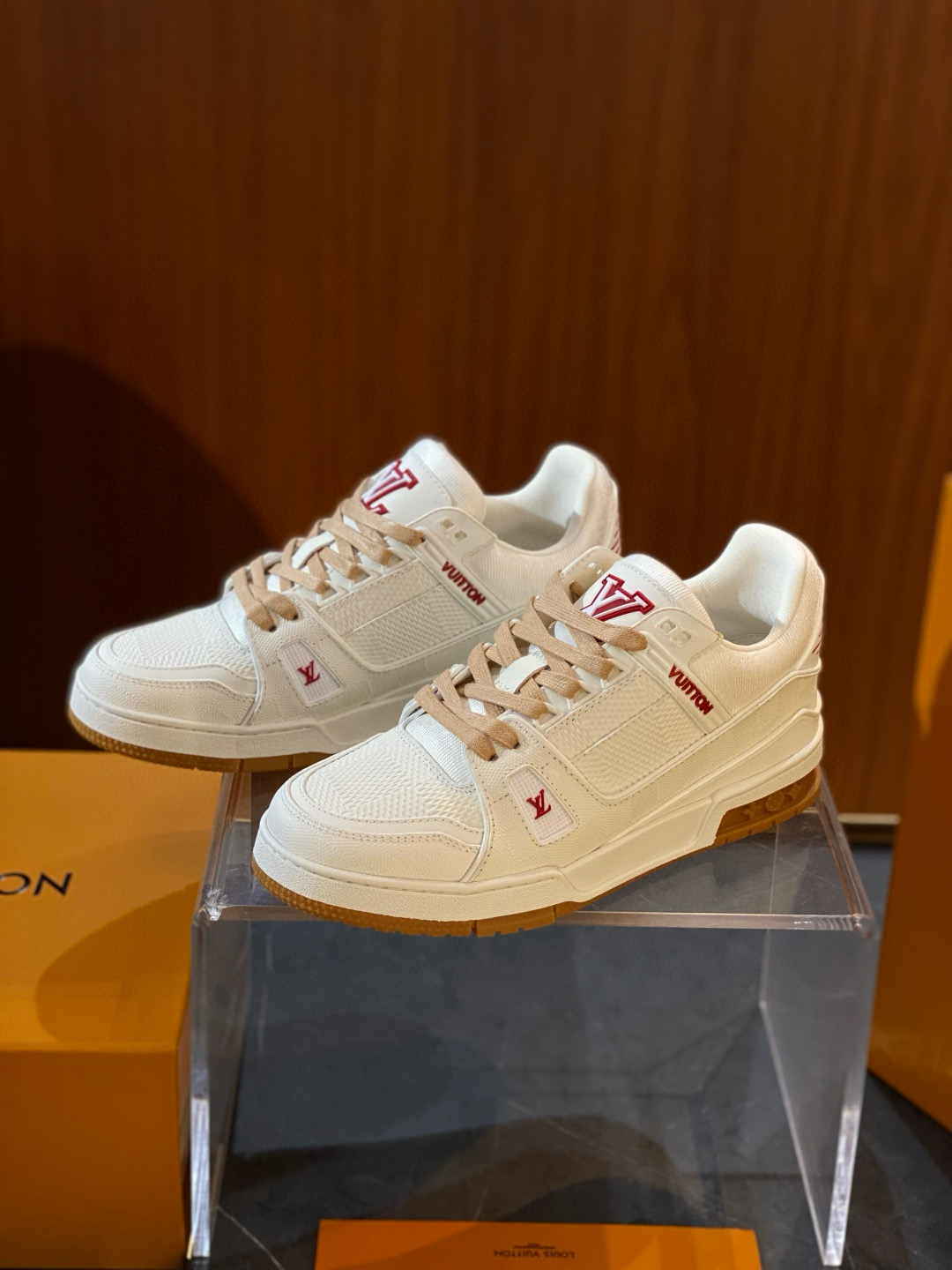 루이비통 트레이너 남자 신발 운동화 스니커즈