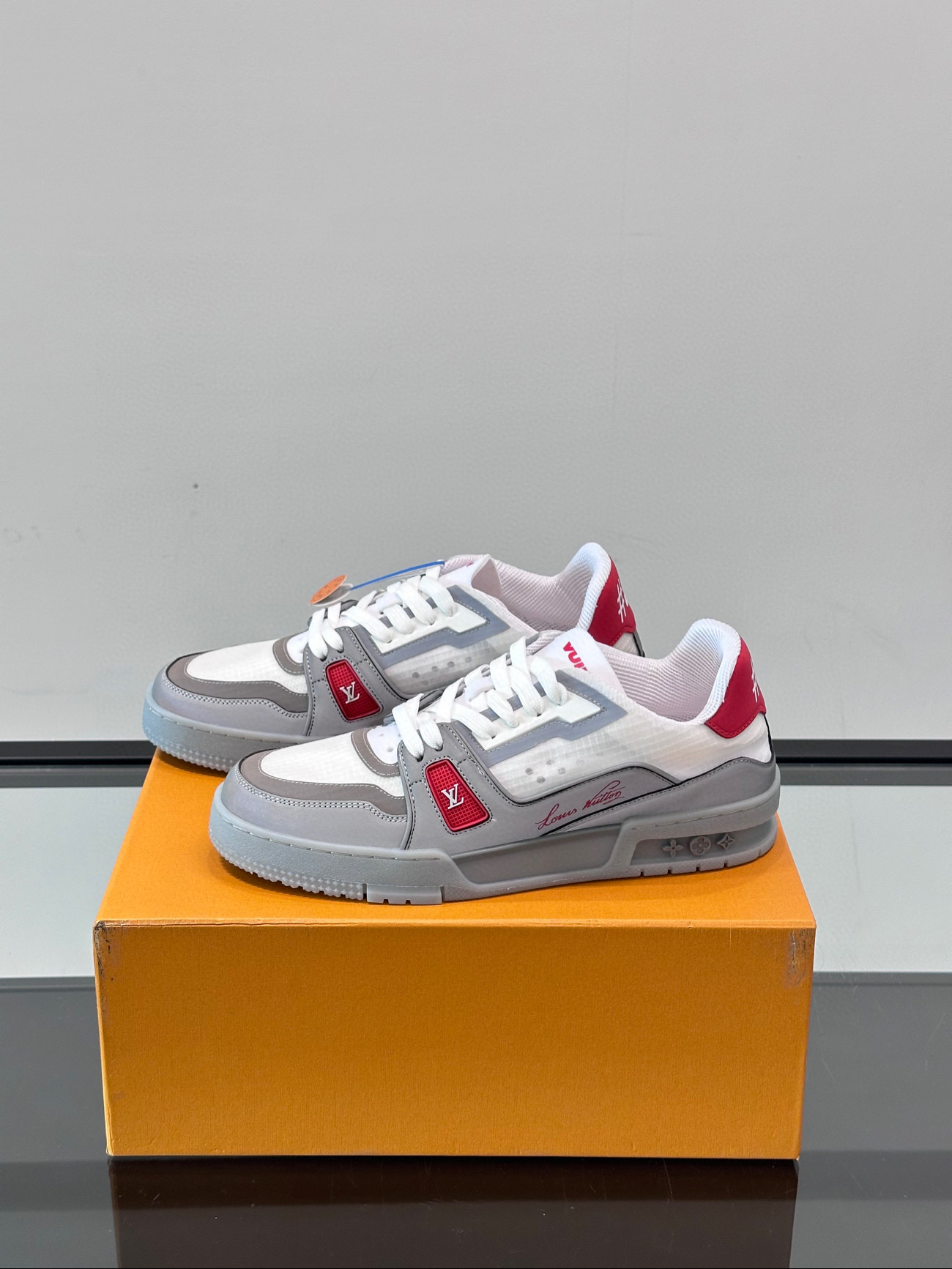 루이비통 트레이너 남자 신발 운동화 스니커즈