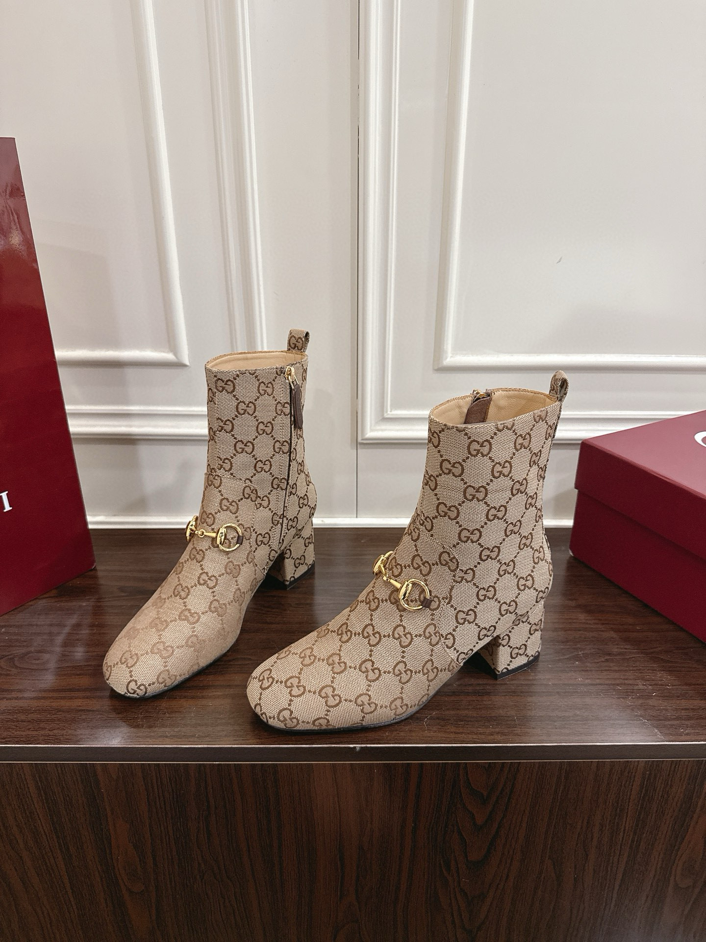 구찌 5.5CM 여자 부츠