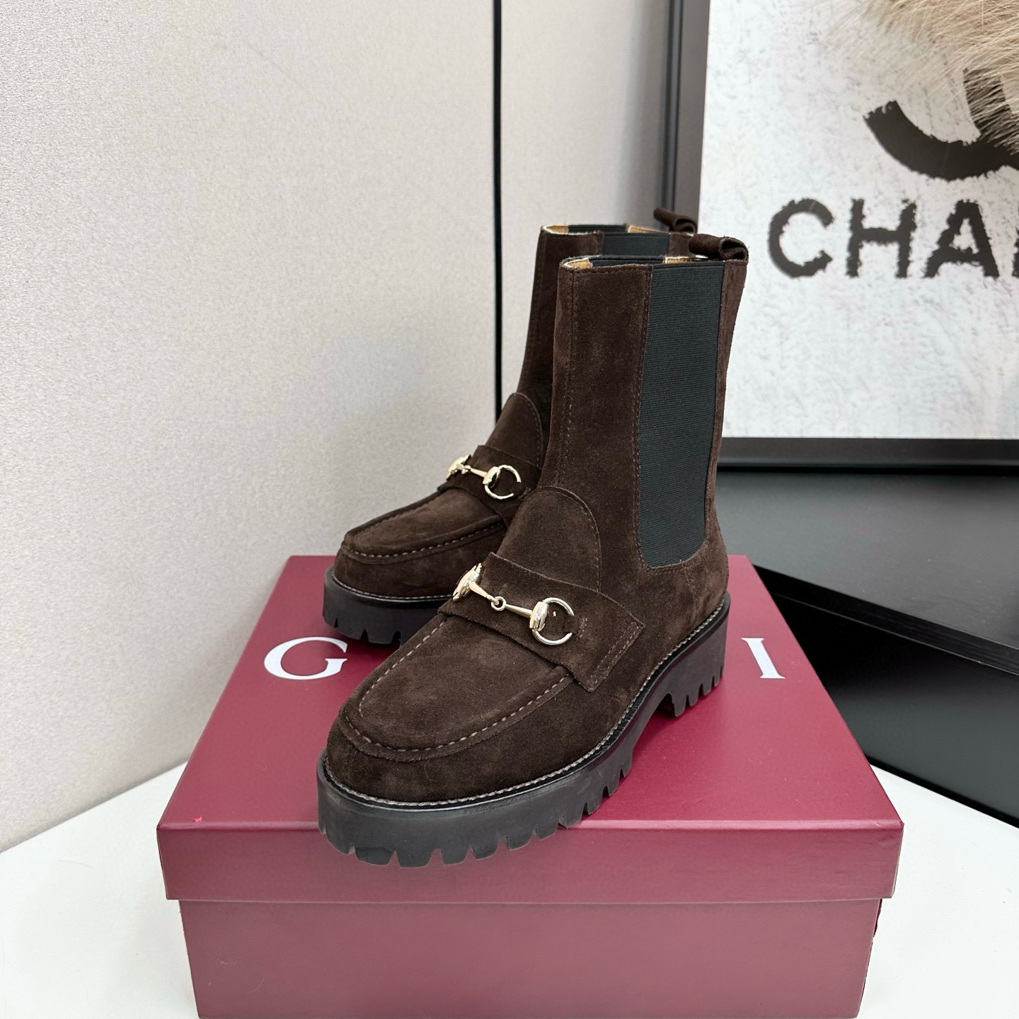 구찌 여자 부츠