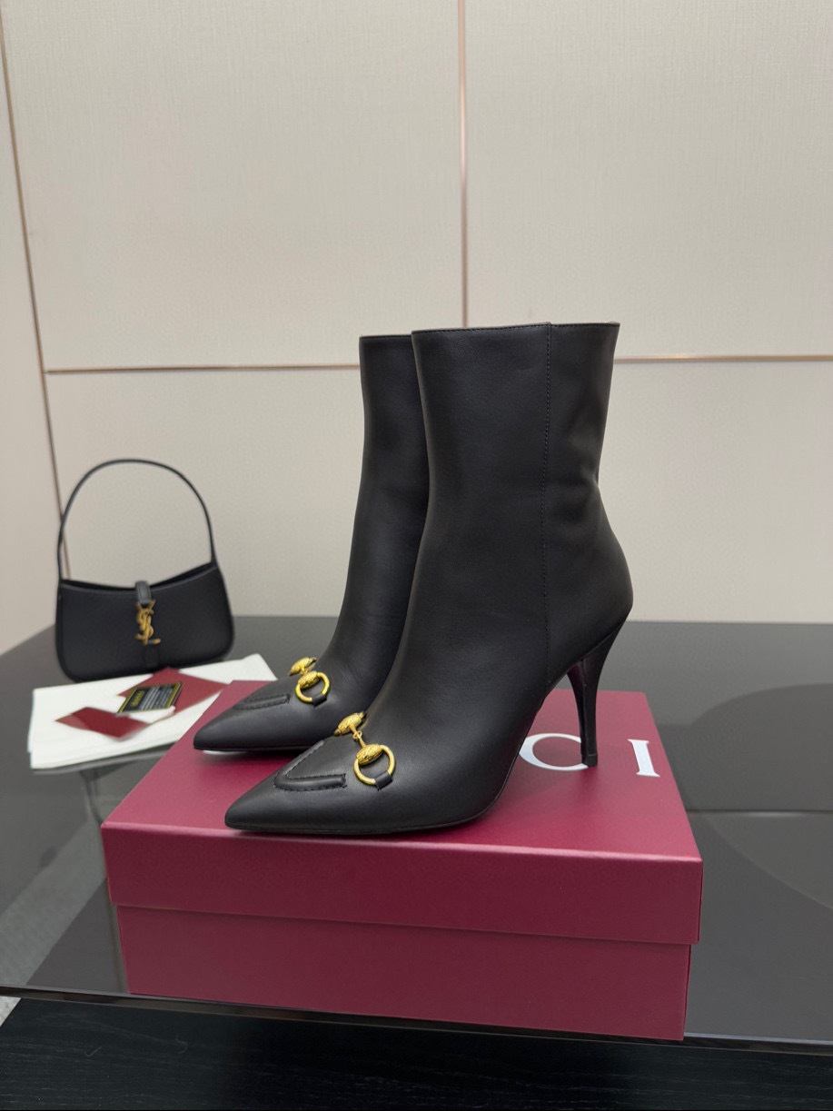 구찌 10CM 여자 부츠