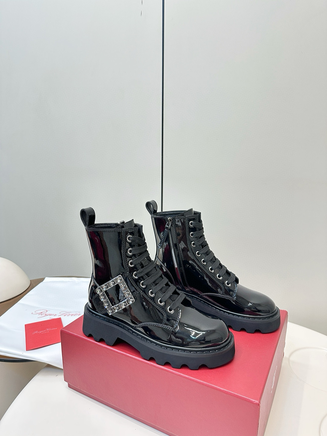 로저비비에 3CM 여자 부츠