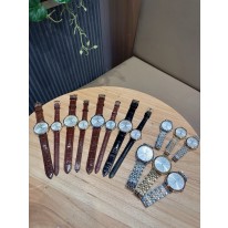 오메가 2컬러 남녀공용시계 커플시계