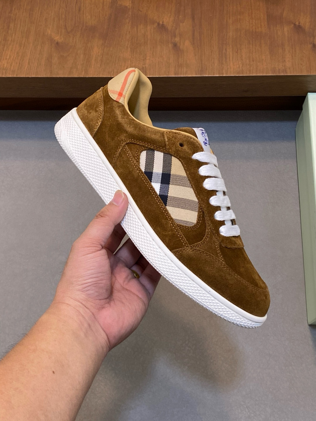 버버리 남자 스니커즈 신발 운동화