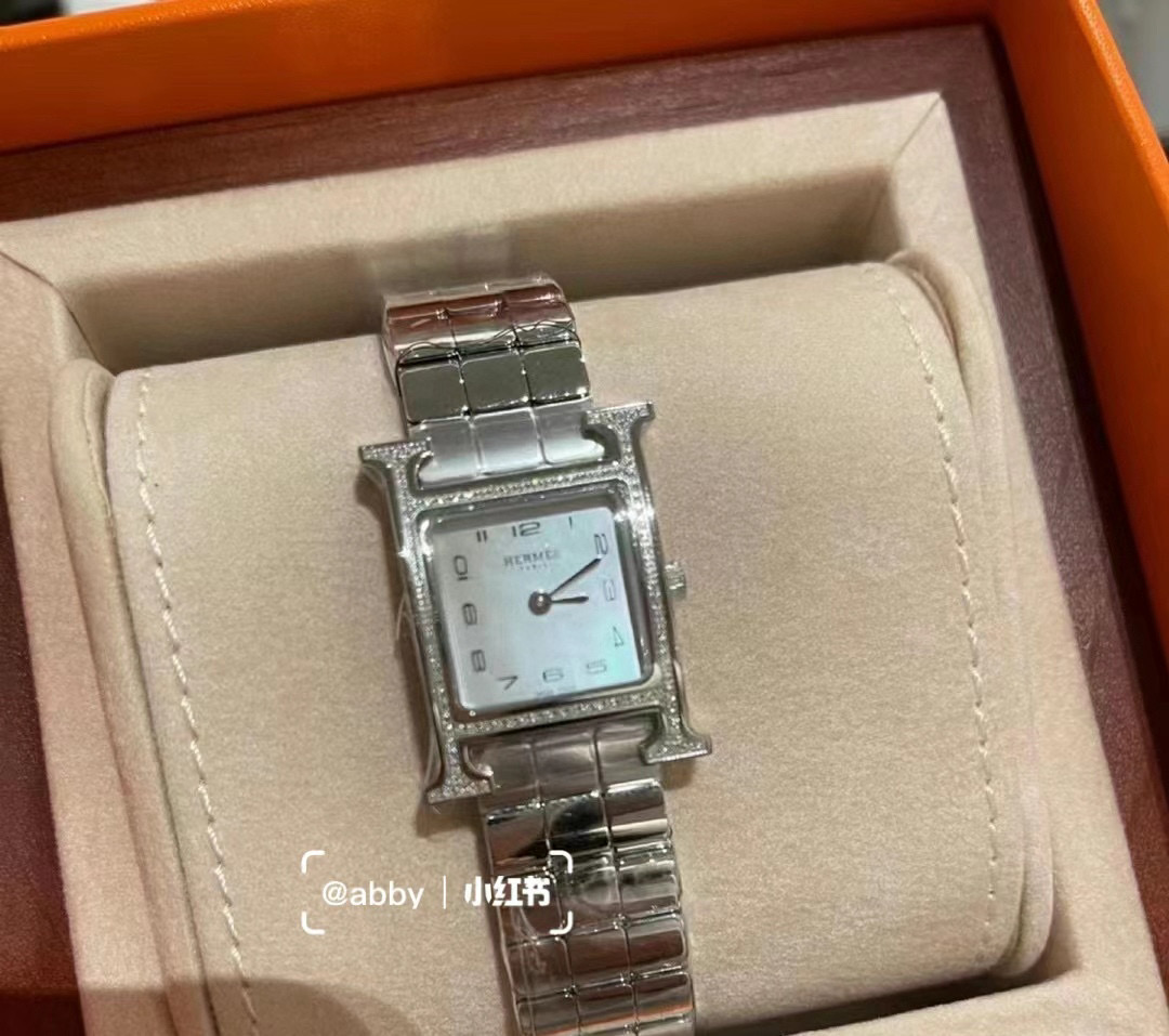에르메스 2칼라 A급 여자 시계