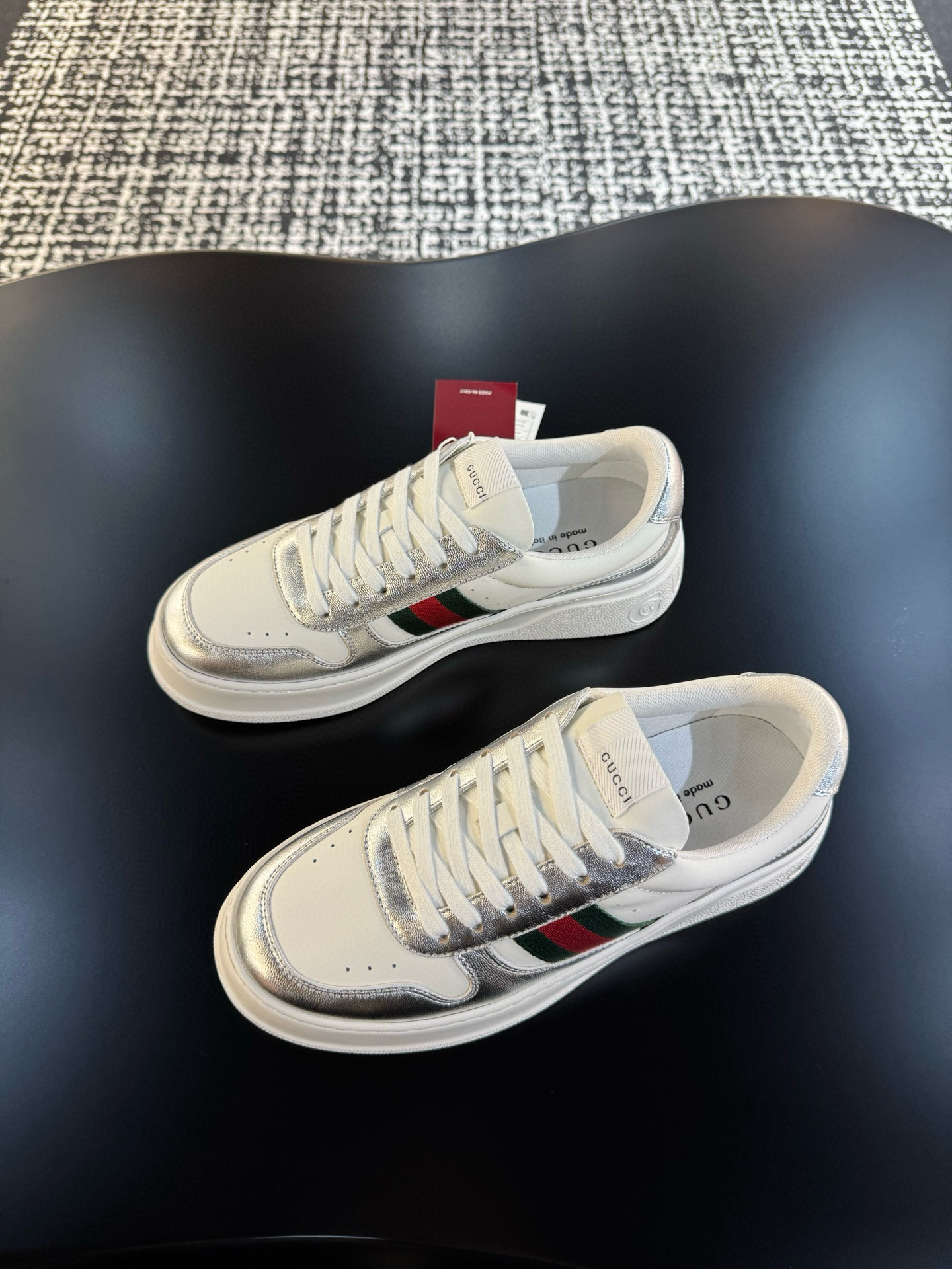 구찌 스크러너 남자 신발 운동화 스니커즈