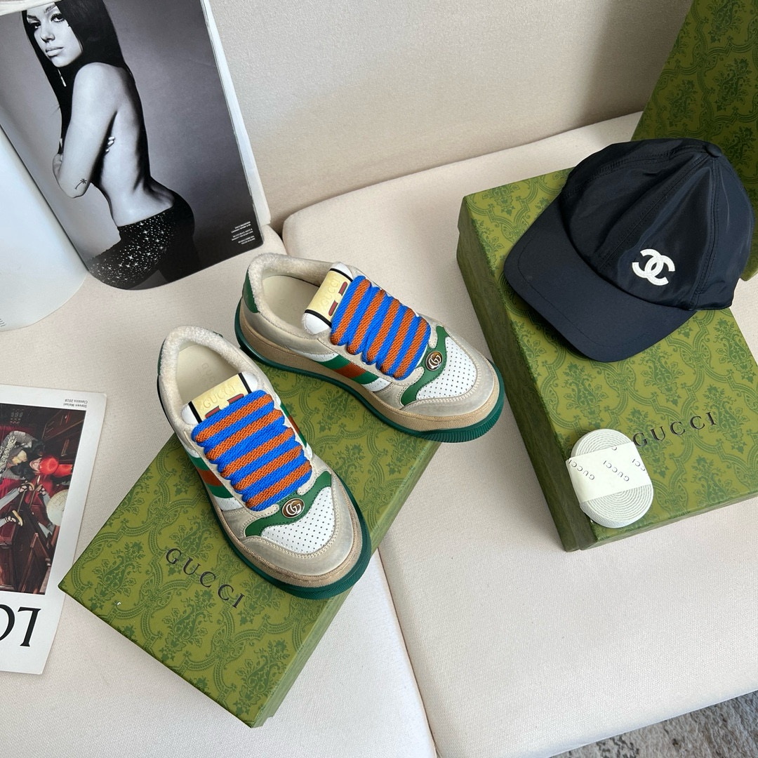 구찌 6cm 남녀공용 신발 운동화 스니커즈