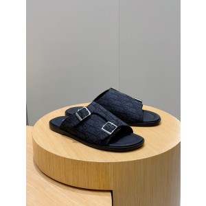 디올 남자 슬리퍼