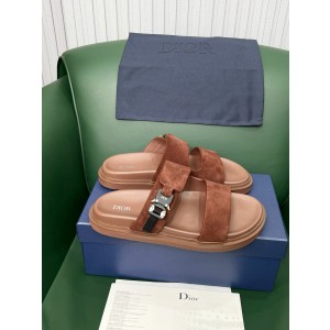 디올 남자 슬리퍼