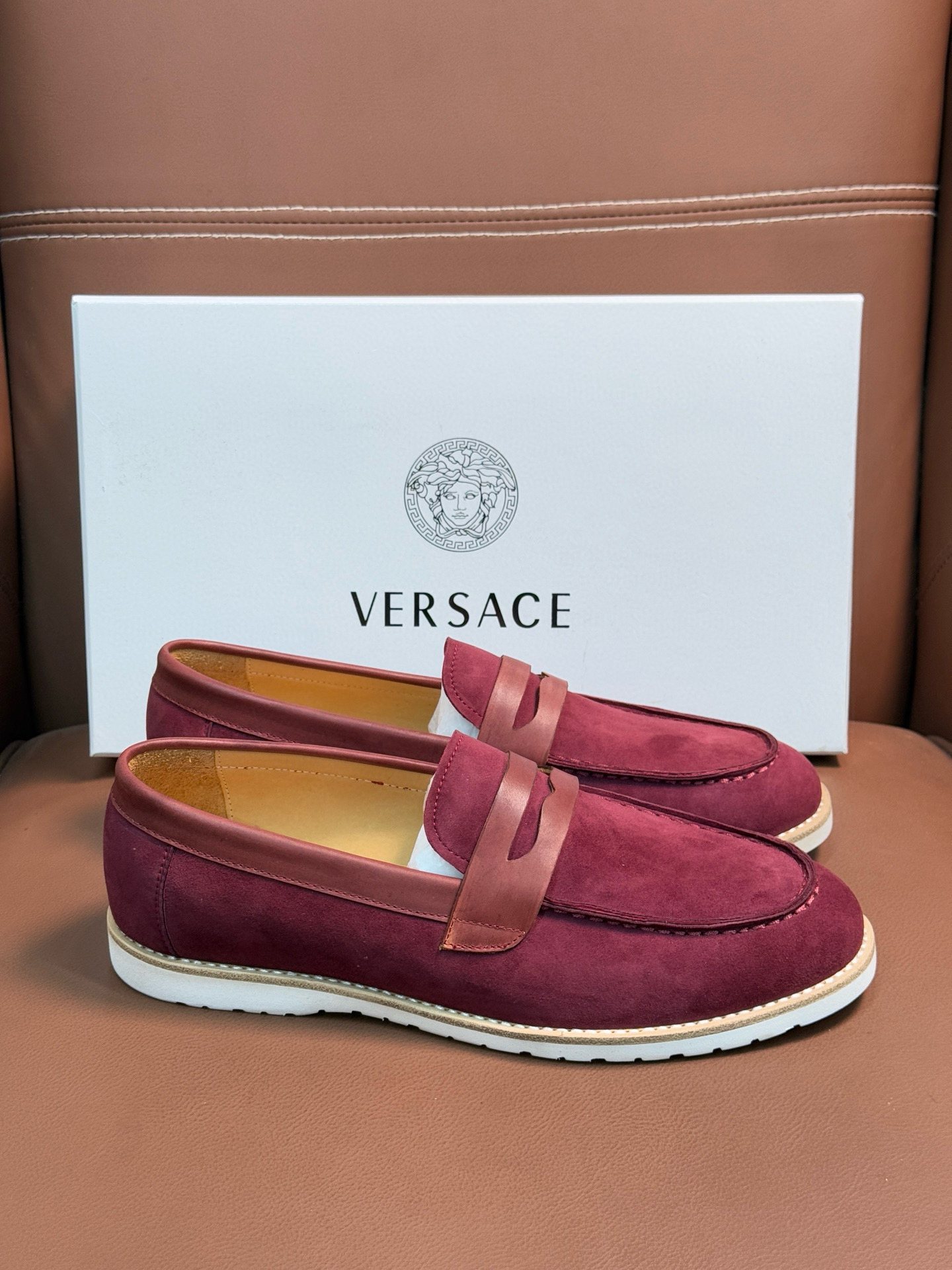 베르사체 남자 신발 운동화 스니커즈