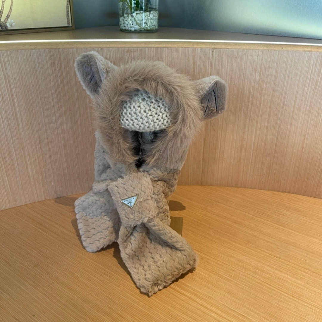 프라다 겨울 모자