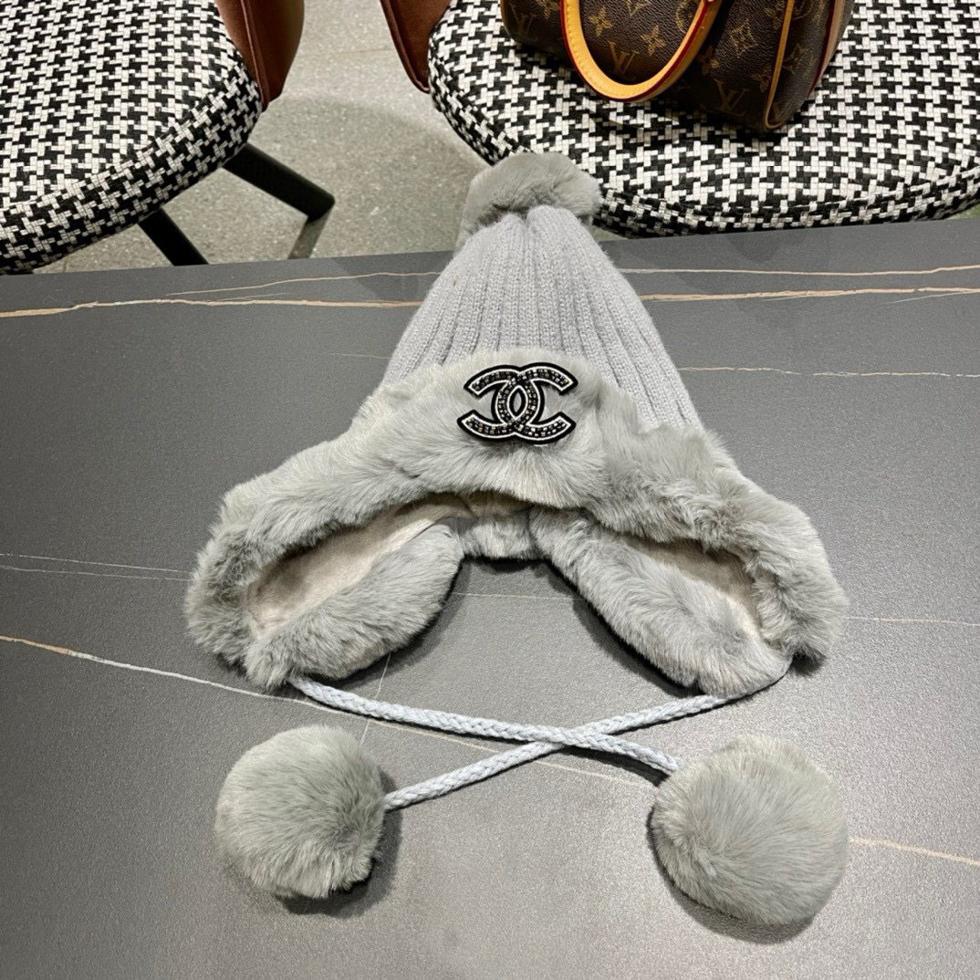 샤넬 겨울 모자