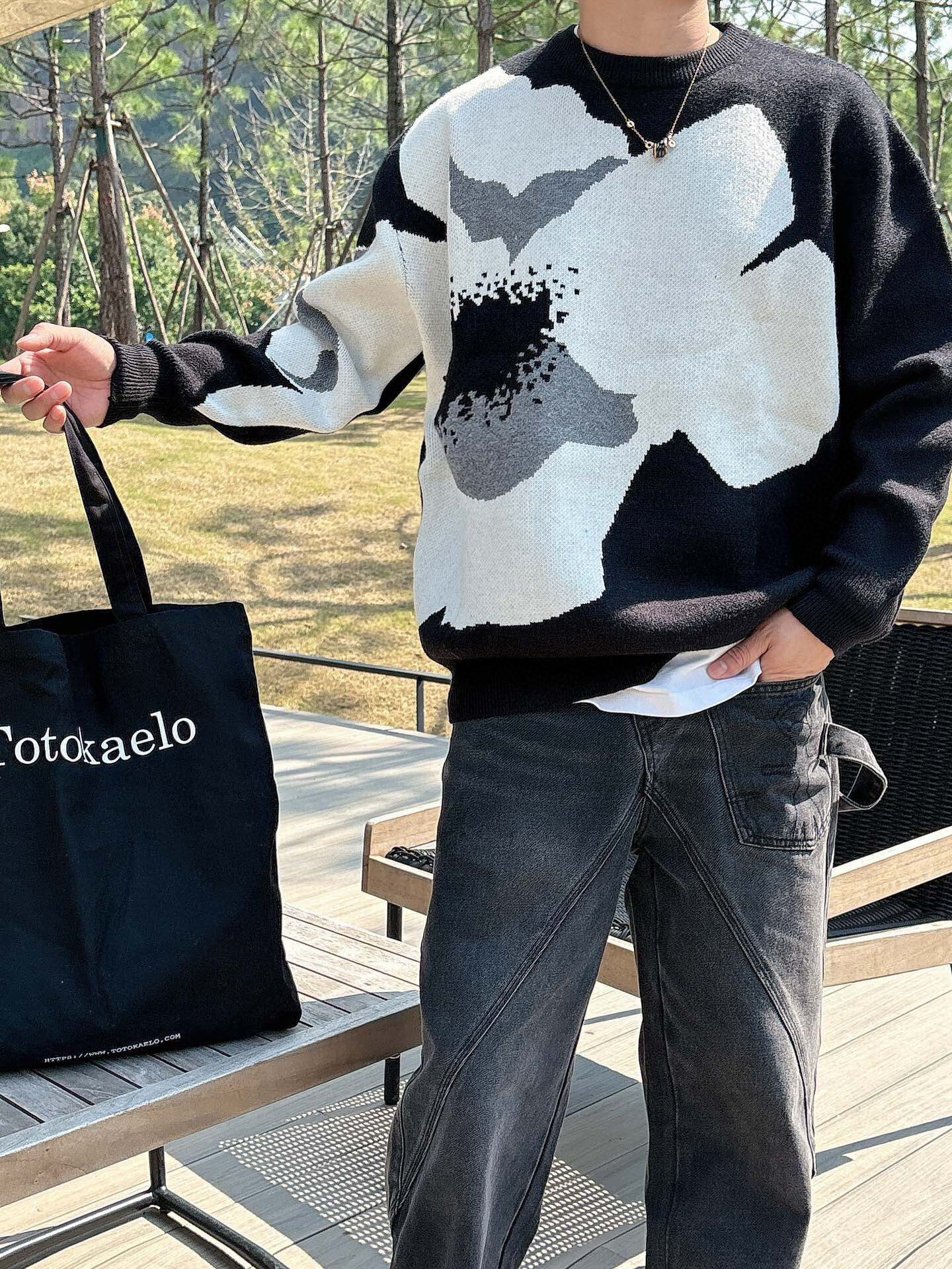 발렌티노 남자 니트