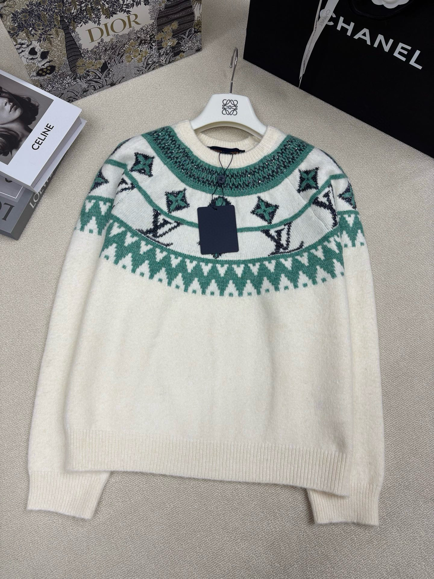 루이비통 여자 니트