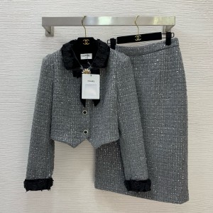 샤넬 2컬러 여자 세트